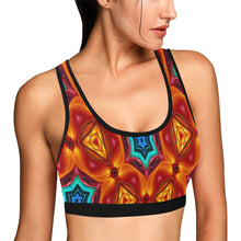Load image into Gallery viewer, pattern 307 Women&#39;s All Over Print Sports Bra (Model T52)