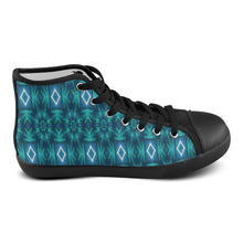 Load image into Gallery viewer, pattern 300 Men's High Top Canvas Shoes (Model 002)