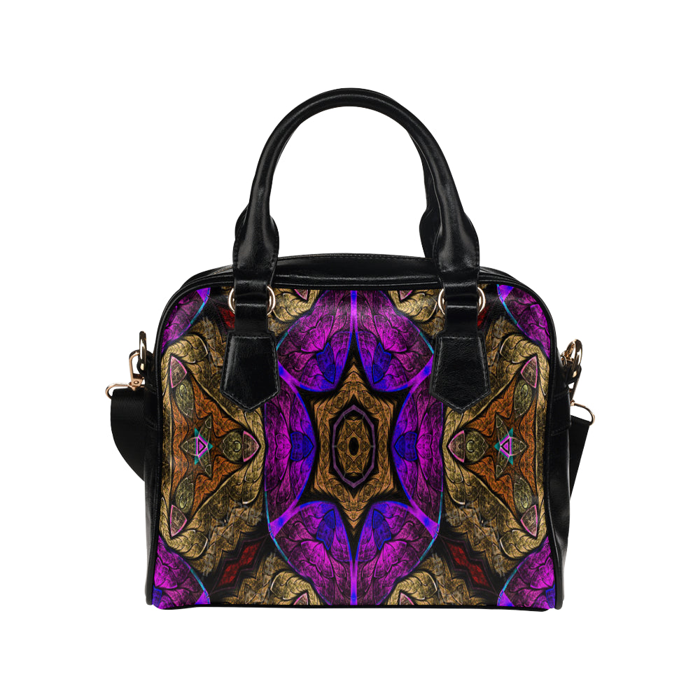 fractal 51 aa Shoulder Handbag (Model 1634)