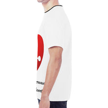 Load image into Gallery viewer, Love Increases New All Over Print T-shirt for Men (Model T45)