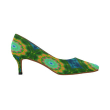 Load image into Gallery viewer, pattern 309 Women's Pointed Toe Low Heel Pumps (Model 053)