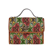 Load image into Gallery viewer, stained glass pattern 8 aa Waterproof Canvas Bag/All Over Print (Model 1641)