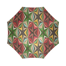 Load image into Gallery viewer, stained glass pattern 8 aa Foldable Umbrella