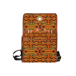 Kente 5 Waterproof Canvas Bag/All Over Print (Model 1641)