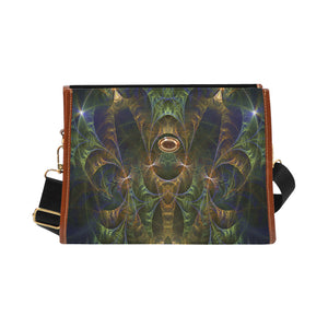 fract 27 Waterproof Canvas Bag/All Over Print (Model 1641)