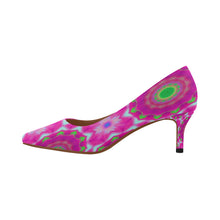 Load image into Gallery viewer, pattern 305 Women's Pointed Toe Low Heel Pumps (Model 053)