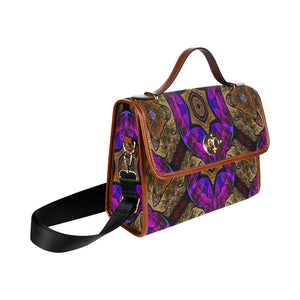 fractal 51 aa Waterproof Canvas Bag/All Over Print (Model 1641)