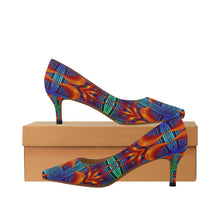 Load image into Gallery viewer, pattern 316 Women&#39;s Pointed Toe Low Heel Pumps (Model 053)