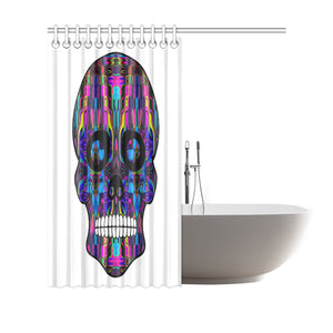 skull 3 Shower Curtain 69"x70"