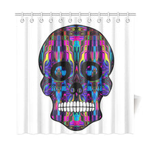 Load image into Gallery viewer, skull 3 Shower Curtain 72&quot;x72&quot;