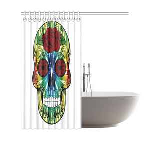 skull 13 Shower Curtain 69"x70"