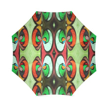 Load image into Gallery viewer, stained glass pattern 5 aa Foldable Umbrella