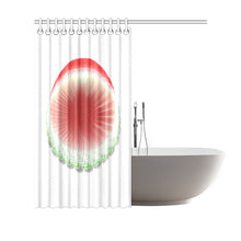 Load image into Gallery viewer, floral fract 5 Shower Curtain 69"x70"