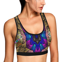 Load image into Gallery viewer, fractal 50 aa Women&#39;s All Over Print Sports Bra (Model T52)