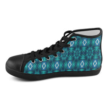 Load image into Gallery viewer, pattern 300 Women's High Top Canvas Shoes (Model 002)