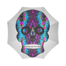Load image into Gallery viewer, skull 6 Foldable Umbrella