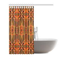 Load image into Gallery viewer, Kente 10 Shower Curtain 72&quot;x72&quot;