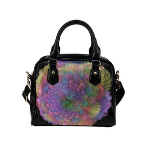 fractal spiral 1 Shoulder Handbag (Model 1634)