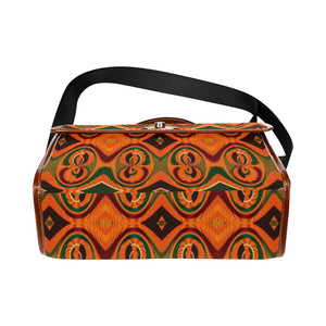 Kente 2 Waterproof Canvas Bag/All Over Print (Model 1641)