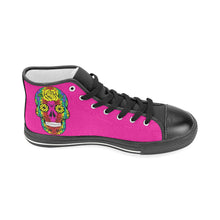 Load image into Gallery viewer, skull 11 Men’s Classic High Top Canvas Shoes (Model 017)