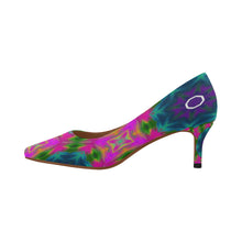 Load image into Gallery viewer, pattern 308 Women's Pointed Toe Low Heel Pumps (Model 053)