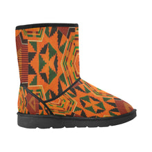 Load image into Gallery viewer, Kente 8 Custom High Top Unisex Snow Boots (Model 047)