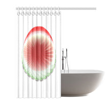 Load image into Gallery viewer, floral fract 5 Shower Curtain 72"x72"