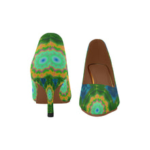 Load image into Gallery viewer, pattern 309 Women's Pointed Toe Low Heel Pumps (Model 053)