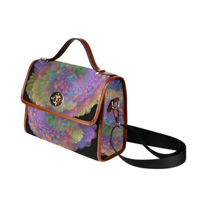 fractal spiral 1 Waterproof Canvas Bag/All Over Print (Model 1641)