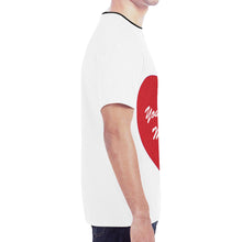 Load image into Gallery viewer, You=Awesome Me=Lucky New All Over Print T-shirt for Men (Model T45)