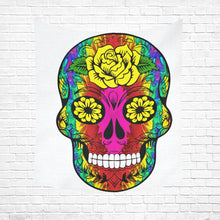 Load image into Gallery viewer, skull 11 Cotton Linen Wall Tapestry 51&quot;x 60&quot;