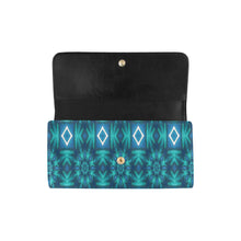 Load image into Gallery viewer, pattern 300 Women&#39;s Trifold Wallet (Model 1675)