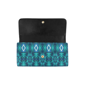 pattern 300 Women's Trifold Wallet (Model 1675)