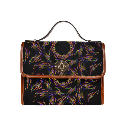 fract 13 Waterproof Canvas Bag/All Over Print (Model 1641)