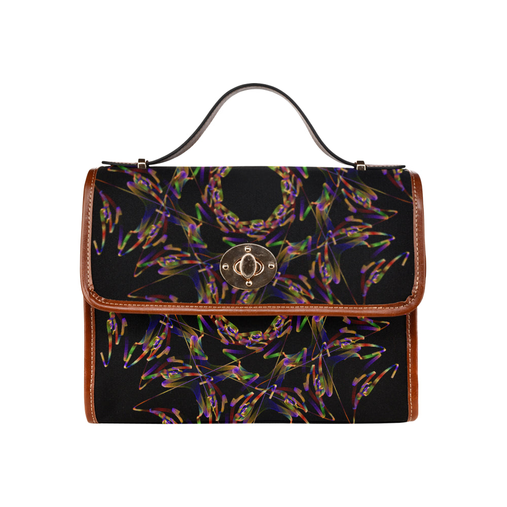 fract 13 Waterproof Canvas Bag/All Over Print (Model 1641)