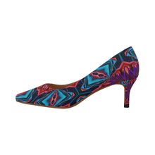 Load image into Gallery viewer, pattern 315 Women&#39;s Pointed Toe Low Heel Pumps (Model 053)