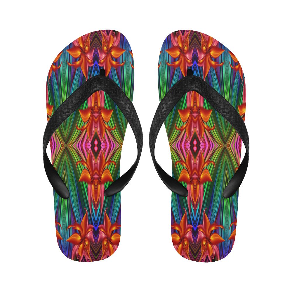 pattern 318 Flip Flops for Men/Women (Model 040)