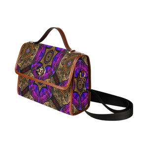 fractal 51 aa Waterproof Canvas Bag/All Over Print (Model 1641)