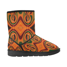 Load image into Gallery viewer, Kente 2 Custom High Top Unisex Snow Boots (Model 047)