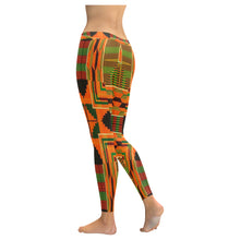 Load image into Gallery viewer, Kente 3 Low Rise Leggings (Invisible Stitch) (Model L05)