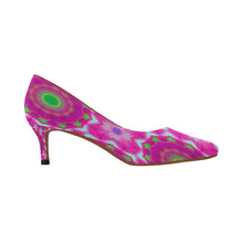 Load image into Gallery viewer, pattern 305 Women's Pointed Toe Low Heel Pumps (Model 053)