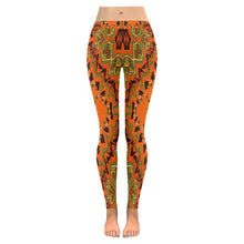 Load image into Gallery viewer, Kente 9 Low Rise Leggings (Invisible Stitch) (Model L05)