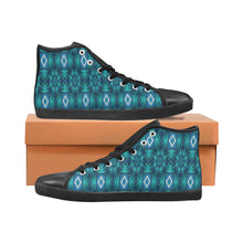 Load image into Gallery viewer, pattern 300 Men's High Top Canvas Shoes (Model 002)