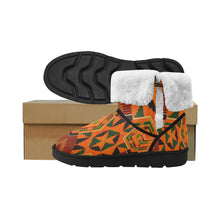 Load image into Gallery viewer, Kente 8 Unisex Single Button Snow Boots (Model 051)