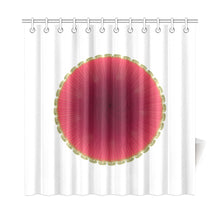 Load image into Gallery viewer, floral fract 6 Shower Curtain 72"x72"