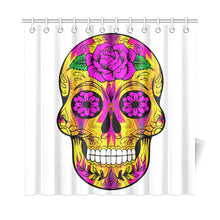 Load image into Gallery viewer, skull 10 Shower Curtain 72&quot;x72&quot;