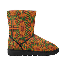 Load image into Gallery viewer, Kente 7 Unisex Single Button Snow Boots (Model 051)