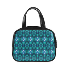 Load image into Gallery viewer, pattern 300 Leather Top Handle Handbag (Model 1662)