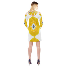 Load image into Gallery viewer, HL2 Cold Shoulder Long Sleeve Dress (Model D37)