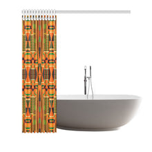 Load image into Gallery viewer, Kente 3 Shower Curtain 72&quot;x72&quot;